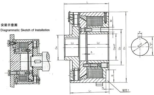 DHM5电磁失电制动器(图2)